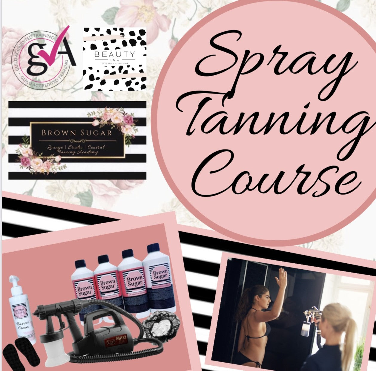 Brown Sugar Spray Tanning Course (PAYING BY LAYBUY)