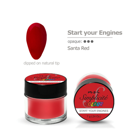 NSI simplicite start your engine red