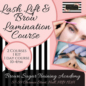 Brow Lamination & Lash Lift Course - Kit Included
