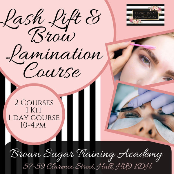 Brow Lamination & Lash Lift Course - Kit Included (PAYING VIA LAYBUY)