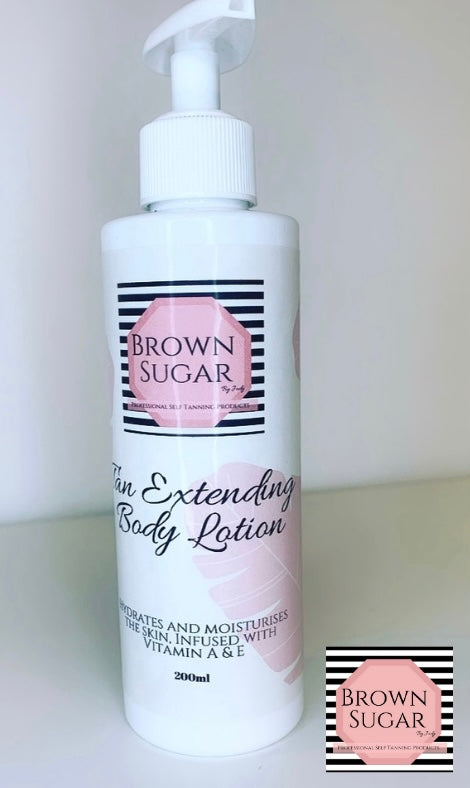 Tan Extending Body Lotion - Brown Sugar Tanning Products